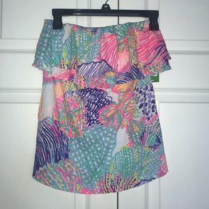 Lilly Pulitzer Rilo Tube Top in Roar of the Seas
